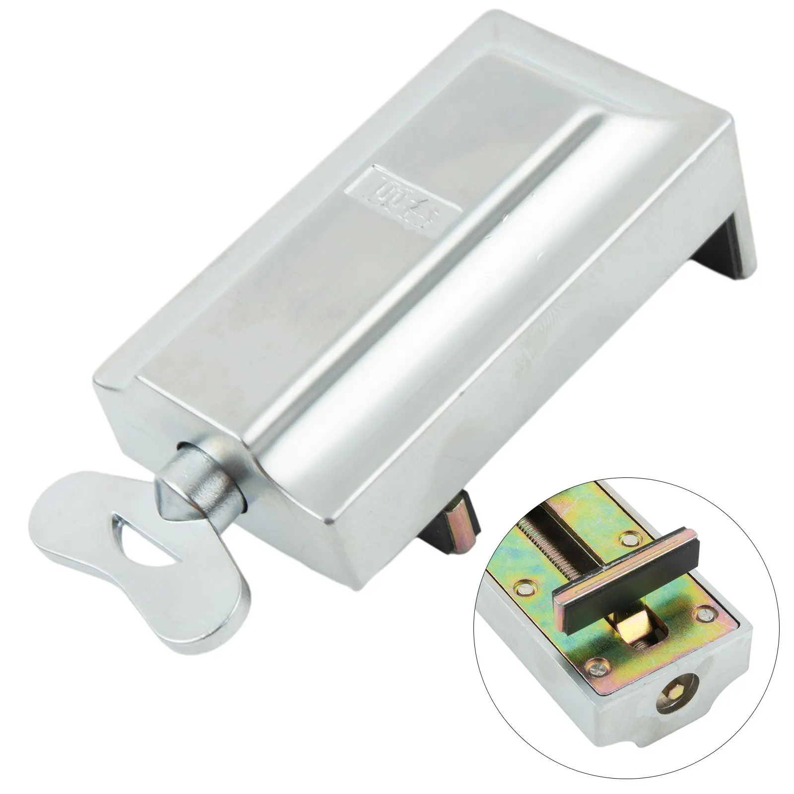 Раздвижной предохранительный замок створка противоугонная пробка строительное