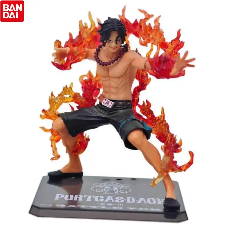 

One Piece Portgas D Ace Battle Fire Action Figures Toys Japan Anime Collectible Figurines PVC Model Toy for Anime Lover Figurine