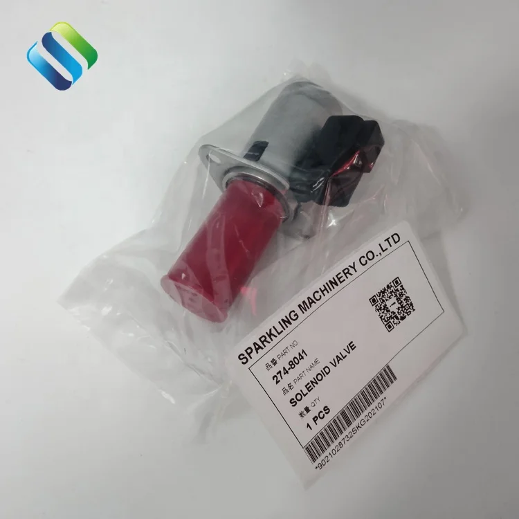 CA 2748041 Детали двигателя экскаватора машины 901C Клапан GP Соленоид ca 274804 1274-8041