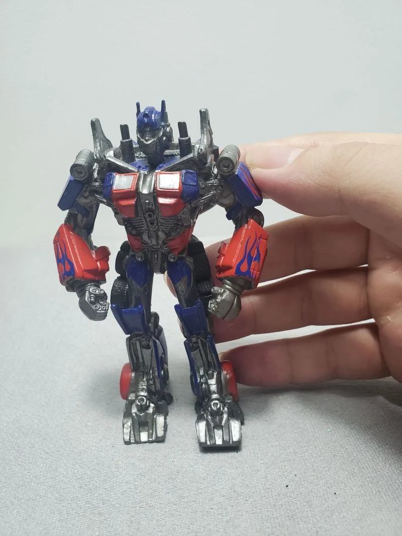 12 см статическая трансформирующая фигурка Optimus Prime настольные украшения модель