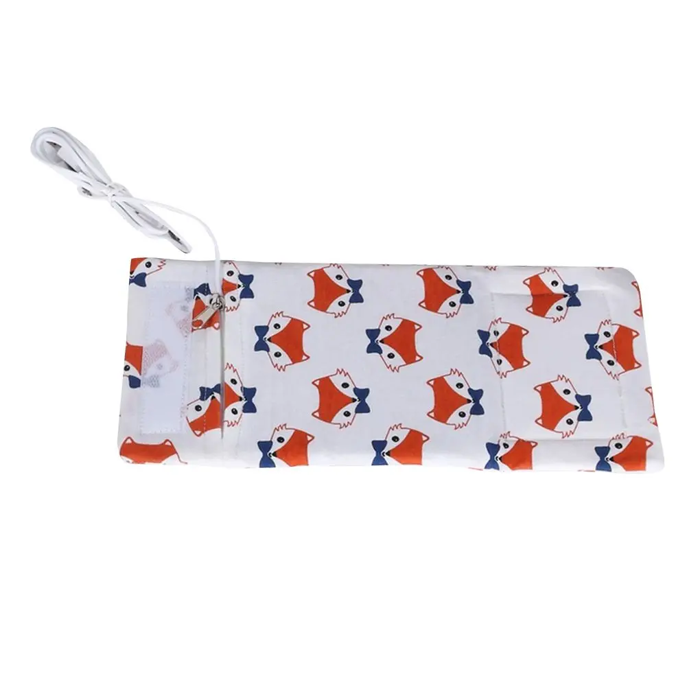 

USB Portable Warm Keeping Feeding Nursing Bottle Holder Heating Bag Pouch Milk Warmer Heater