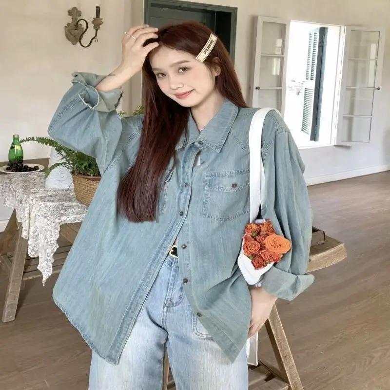 

Женская ковбойская куртка, куртка для отдыха с удобным дизайном, весна-осень 2023