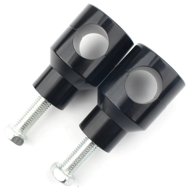 

1 Pair Aluminum Universal Motorcycle 25mm 1 Inch Handlebar Risers Clamp for Sportster XL 883