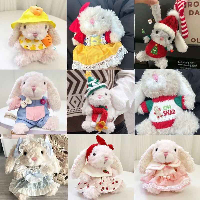 Для Jellycat свитер с оленями и арахисовым кроликом аксессуары в рождественском