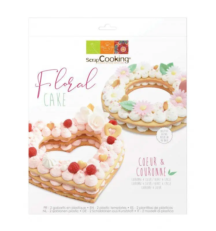 Цветочная коробка для торта |