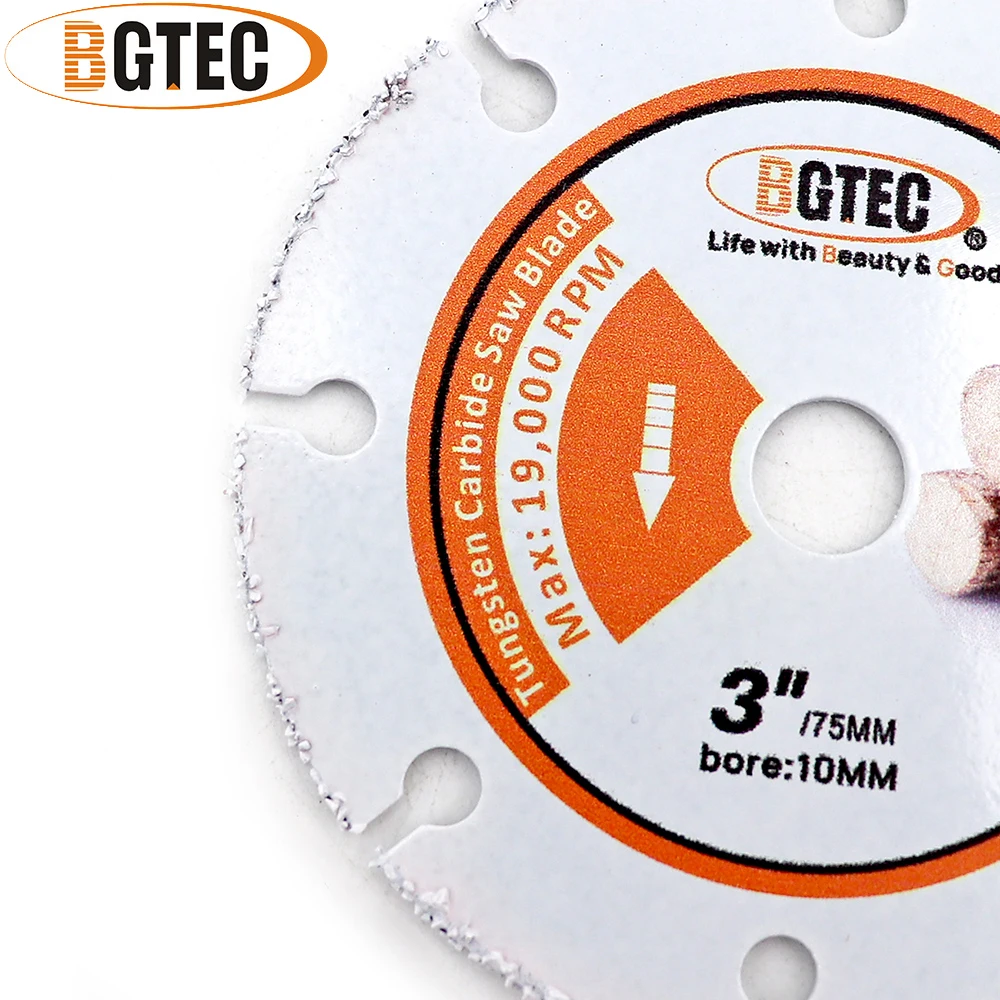 BGTEC 1 шт. 3 дюйма/диаметр 75 мм вакуумная пайка режущее устройство
