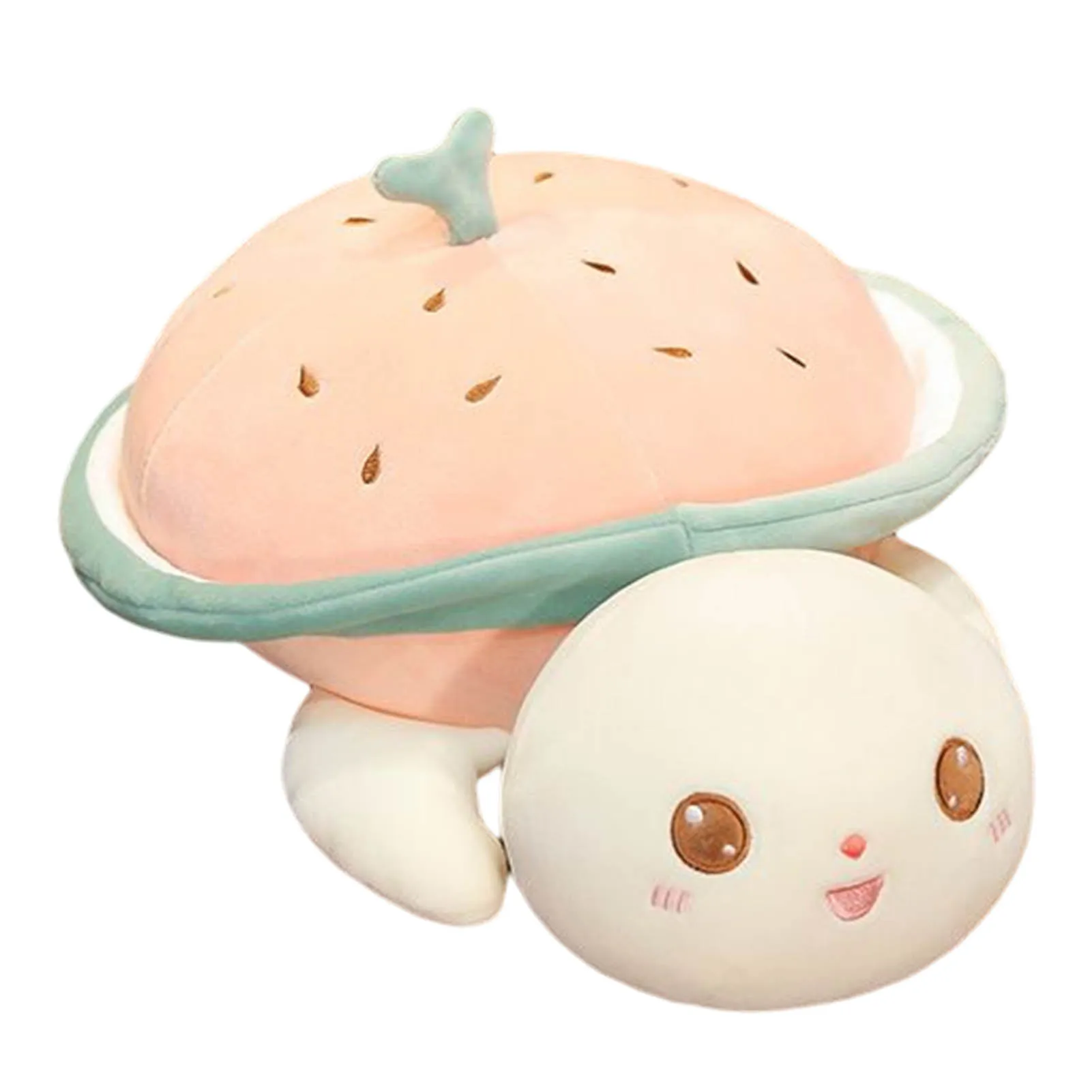 

Adorable Watermelon Turtle Plush Doll Soft Stuffed Toy Kids Hugging Pillow