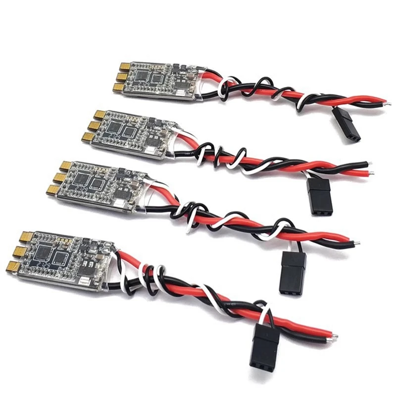 20A 4 шт. 20A30A ESC Blheli-S электронный регулятор скорости поддержка DSHOT600 для FPV RC Drone мультикоптер Quadcopter (art.: 3920cb5ec7993) - 3920cb5ec7993