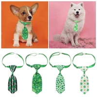 universal cat dog clover st patrick day pet bow ties pet supplies neckties pet grooming