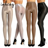 women ultra thin glossy tights sexy leggings shiny stretch yoga pants ballet dance workout fitness sports tights underwear