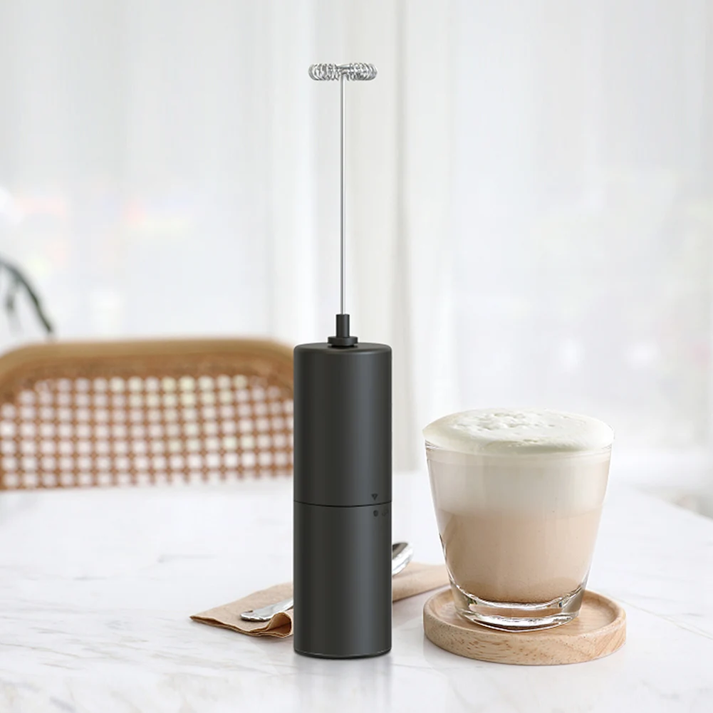 

New Electric Milk Frother Kitchen Bar Coffee Accessories Milk Coffee Espresso Cappuccino Latte Egg Stirring Whisk Drink Mixer