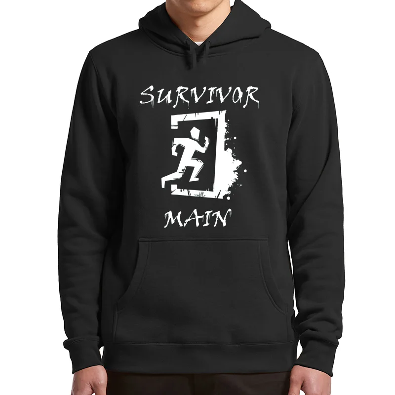 

DBD Survivor Main Hoodies Classic Horror Video Game Casual Unisex Pullovers Long Sleeves Men's Basic Men's Clothing