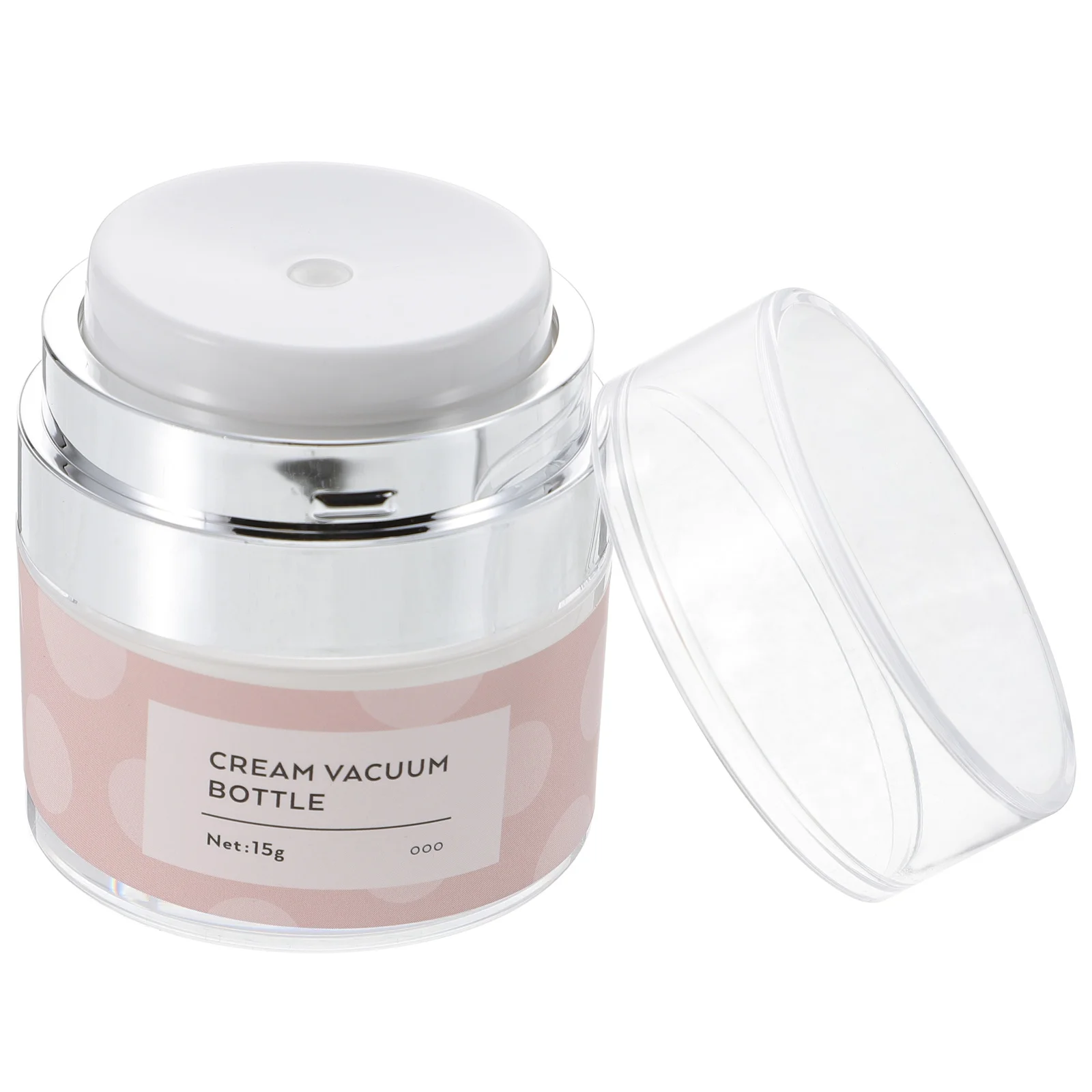 

Pump Airless Bottle Cream Jar Containerrefillable Jars Vacuum Empty Bottles Lotion Containers Makeup Face Travelliplid Pot