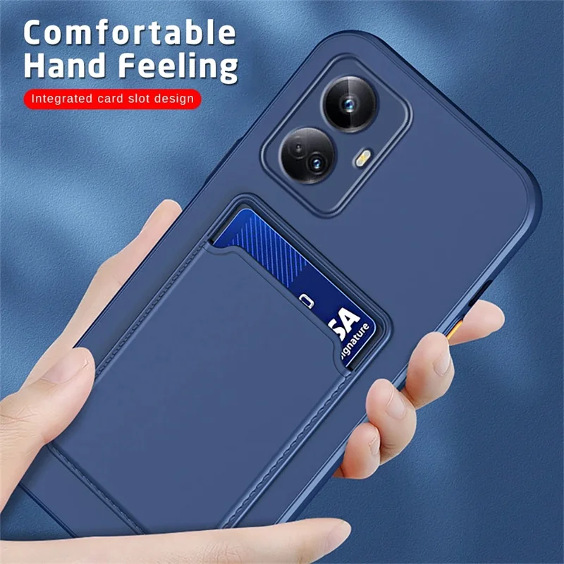 

For Realme 10 Pro Case Silicone Soft Card Wallet Fundas On Realme 9 9 8 Pro 9i 8i C31 C30 C33 10 Pro Plus Shockrproof Back Cover