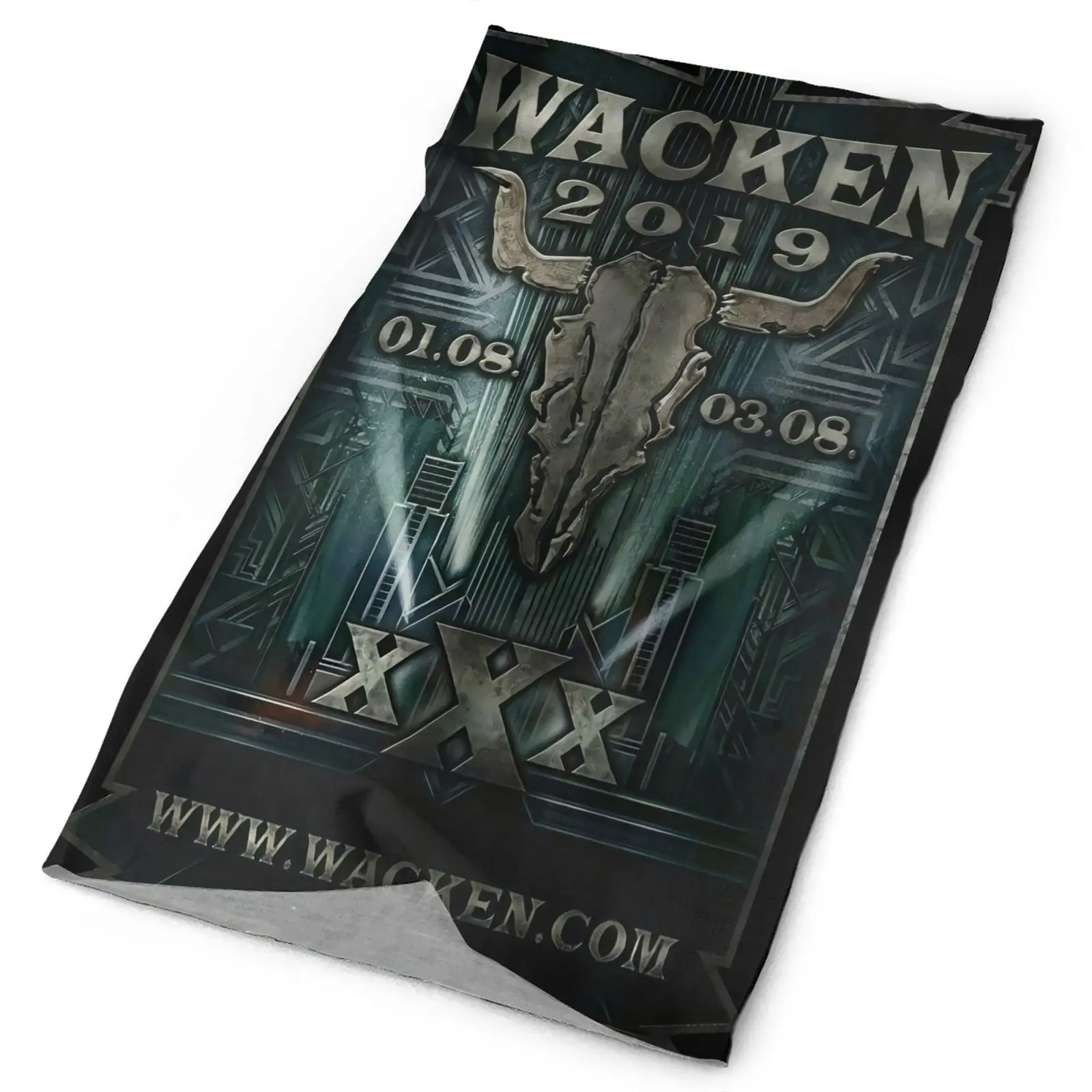 

Wacken Open Air Festival 2019 Men's Bandana Fashion Bandana Skis Scarf Winter Fishing Mask Face Mask Buff Mask Women's Bandana