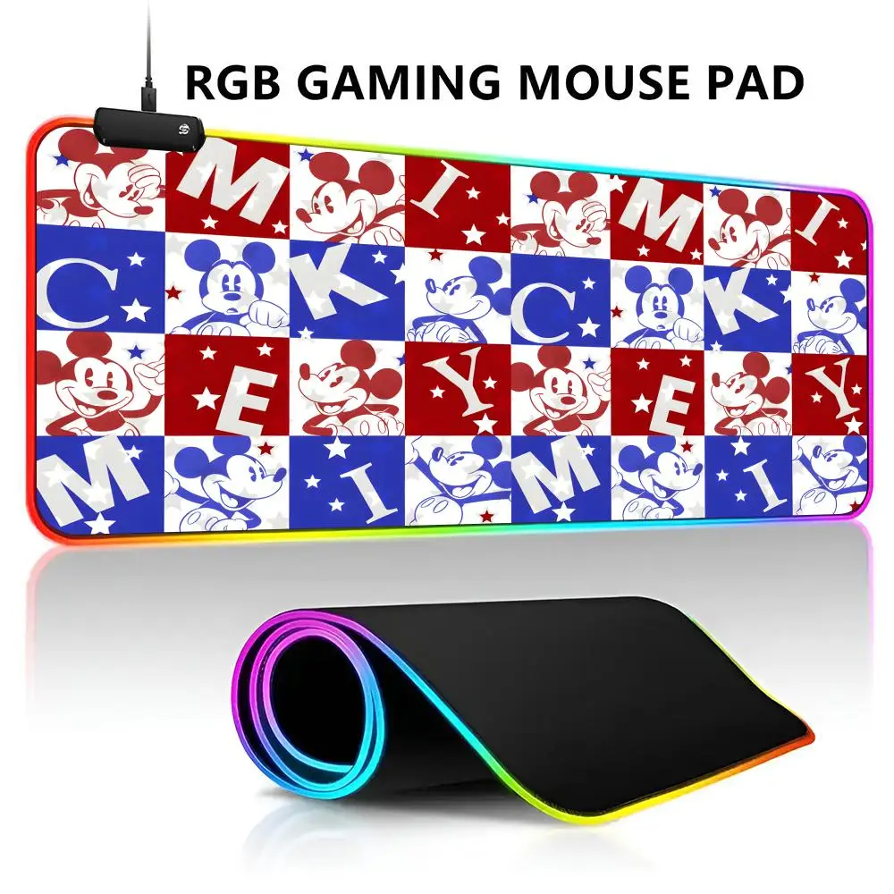 Коврик для мыши с диснеевским Микки-Маусом игровой водонепроницаемый большой