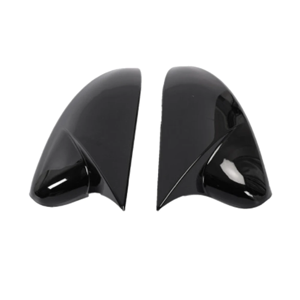 

For Chevrolet Cavalier Onix 2019-2021 Glossy Black Car Side Rearview Mirror Cover Trim Accessories