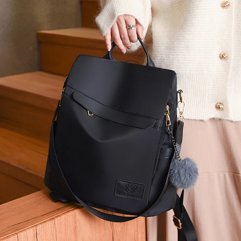 Водонепроницаемый женский рюкзак из ткани Оксфорд с защитой от кражи Женский