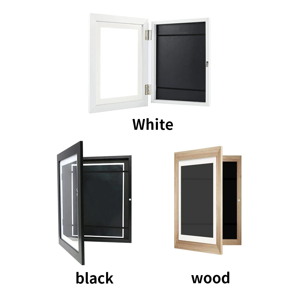 Сменная детская настенная рамка формата А4 с возможностью открытия спереди