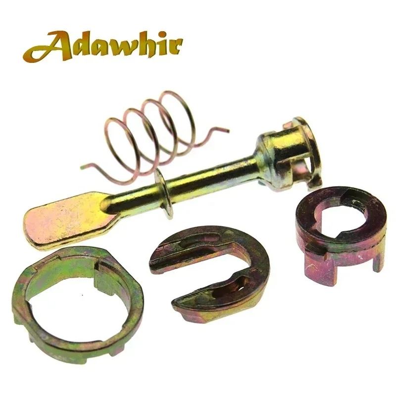 

1 комплект, новый цилиндр замка передней левой/правой двери из цинкового сплава, ремонтный комплект 6N0837223A для Polo 1994-2001