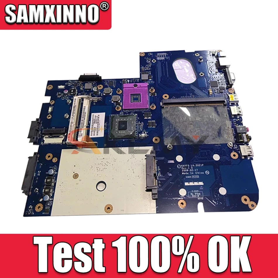 

Материнская плата для ноутбука Akemy, основная плата NV78 NV74 LA-5021P MBB5702001 KAYF0, центральный процессор без корда