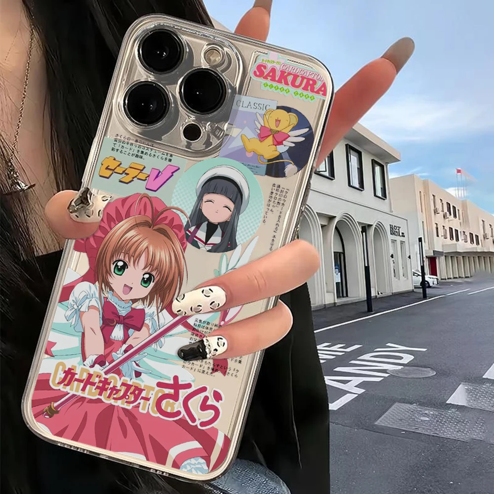 Чехол для телефона Cardcaptor Sakuras Anime OPPO A3 A60 A57 A38 A79 A58 A98 A5 F9 F11 A94 A92 A76 A74 A73 A54 A53 A31 Pro 5G Cover