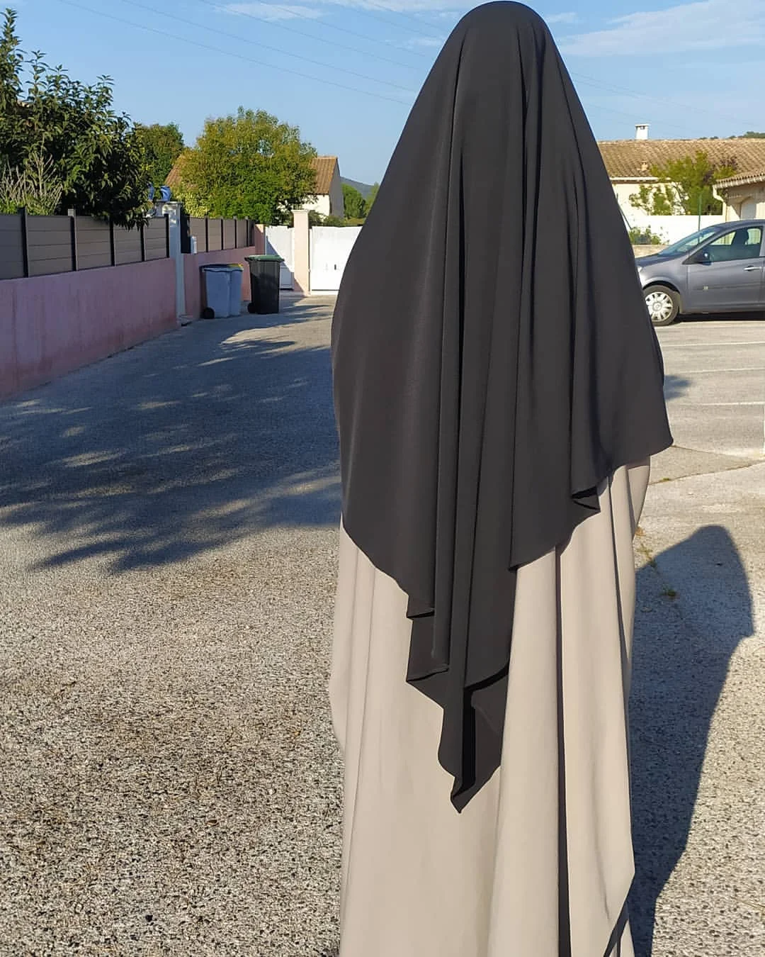 Ramadan Eid Long Khimar Islam Prayer Garment Women Hijab Scarf Wrap Sleeveless Tops Abaya Jilbab Abayas Muslim Arab Niqab Hijabs