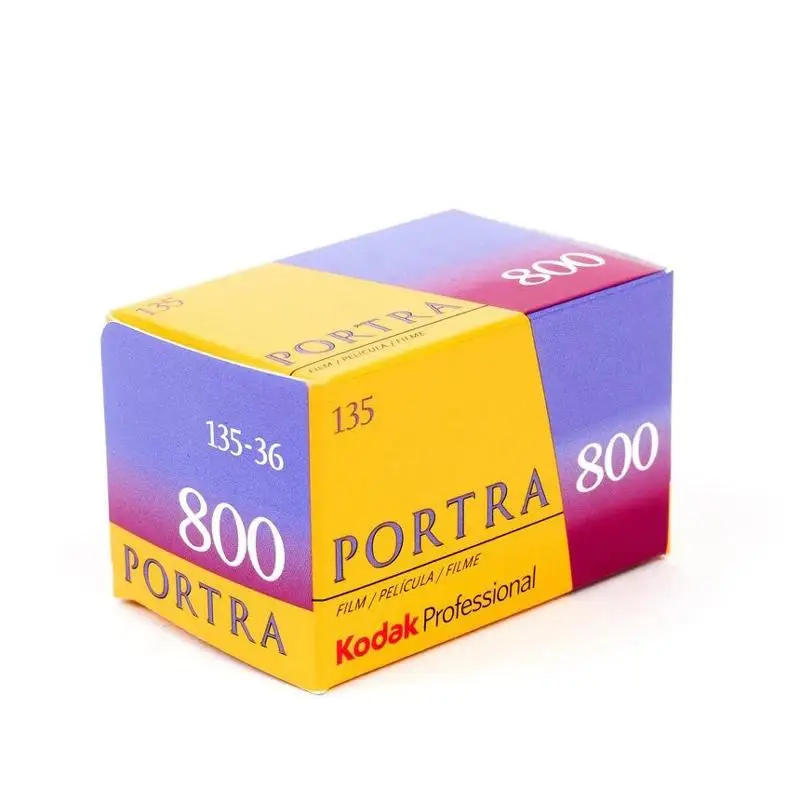 Kodak Professional Portra 800 цветная отрицательная пленка 35 мм 135 профессиональная (Дата
