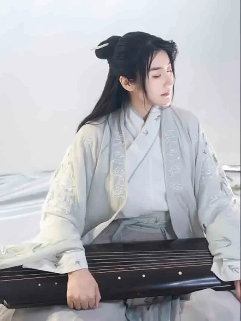 Плюс размер 4XL Hanfu для мужчин и женщин китайская вышивка костюм косплея пар