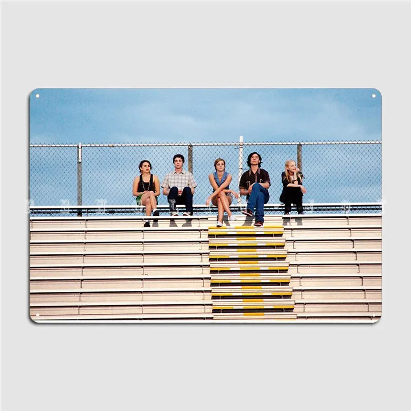 

The Perks Of Be A Wallflower, металлическая вывеска для кинотеатра, картина на заказ, Декор, жестяной знак, постер