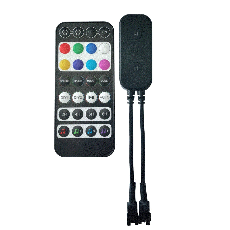 Беспроводное Bluetooth-устройство для управления музыкой с 28 клавишами совместимое