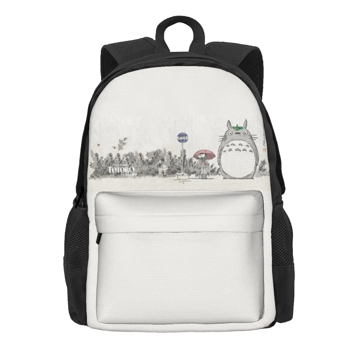 

My Neighbor Totoro Women Backpack 3D Trend Children School Bag Anime Laptop Rucksack Boys Girls Large Capacity Travel Rucksack