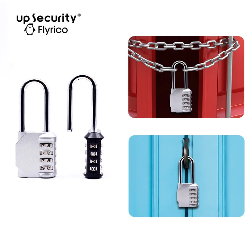 

234-105UH Long Beam Container Trailer Gym Combination Lock Mechanical Lock Combination Padlock Locks Home Insurance