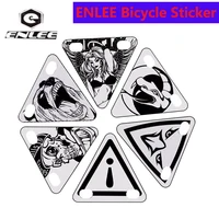 enlee bicycle sticker night running safety decoration personality mountain bike bicycle accessories safety warning reflector