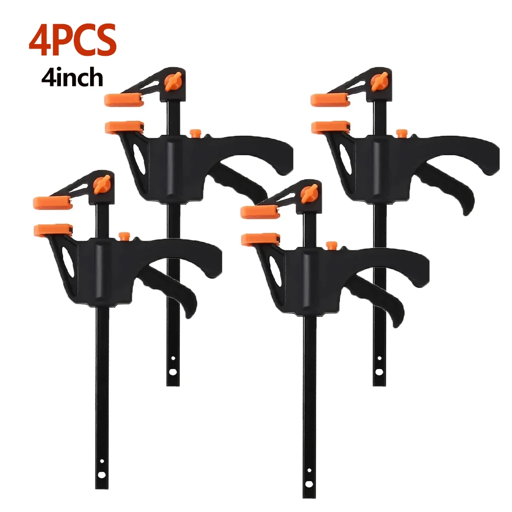 

Портативный Набор Ручных Инструментов: Быстросъемные Нейлоновые Зажимы F-типа 4 Дюйма Для Соединения Стеклянных И Деревянных ...