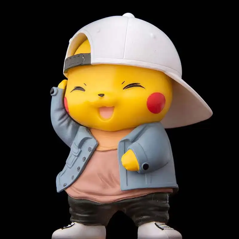 8cm Mini Q Cute Cartoon Pvc Model Toys Children Gifts