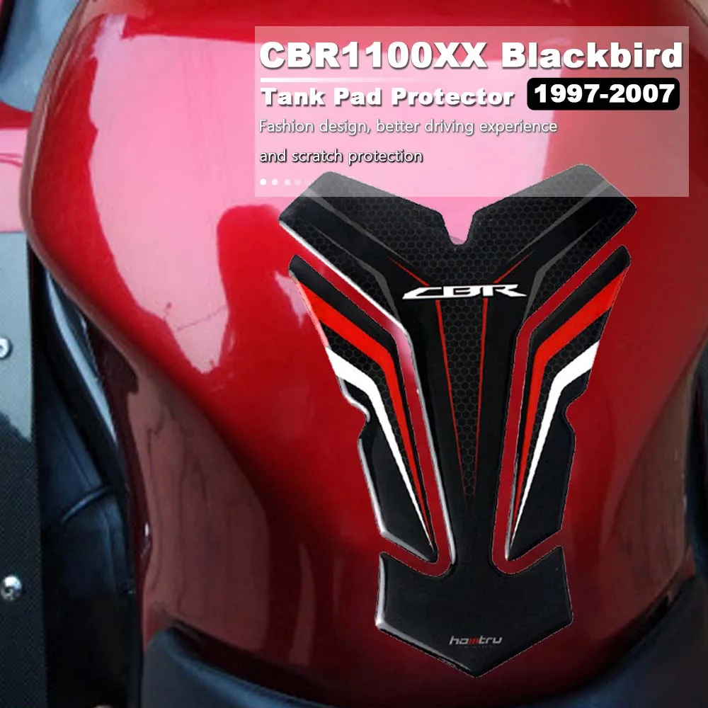 Защитная накладка на бак мотоцикла для Honda CBR 1100 XX 1100XX CBR1100 CBR1100XX супер черный Дрозд