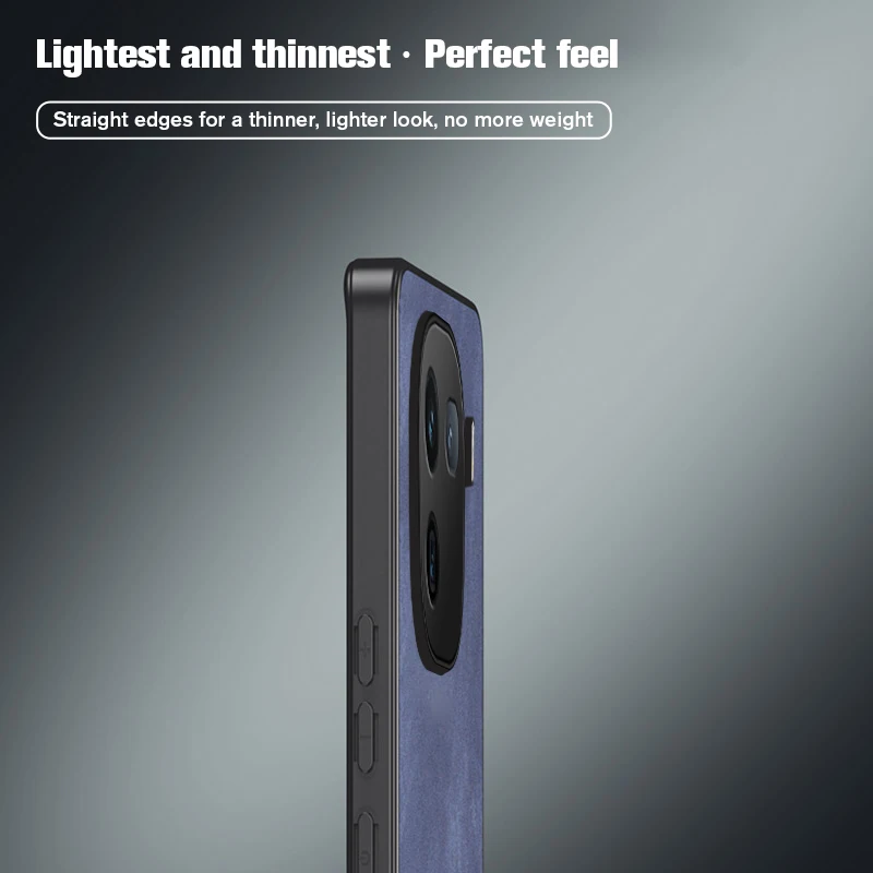 Кожаный чехол из волокна для Vivo iQOO 12 Pro 6 78 дюйма телефона Vi vo защитный