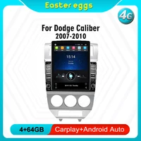 for dodge caliber 2007 2010 4g carplay android autoradio 9 7 tesla screen car multimedia player gps navigator stereo head unit