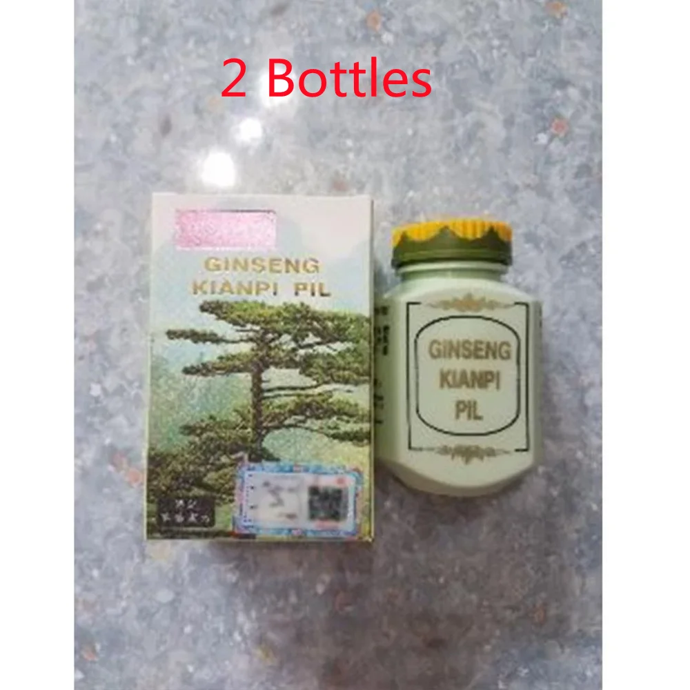 

2 бутылки женьшеня для кожи, натуральный вес, улучшение пищеварения, традиционная травяная добавка, 60 капсул/коробка