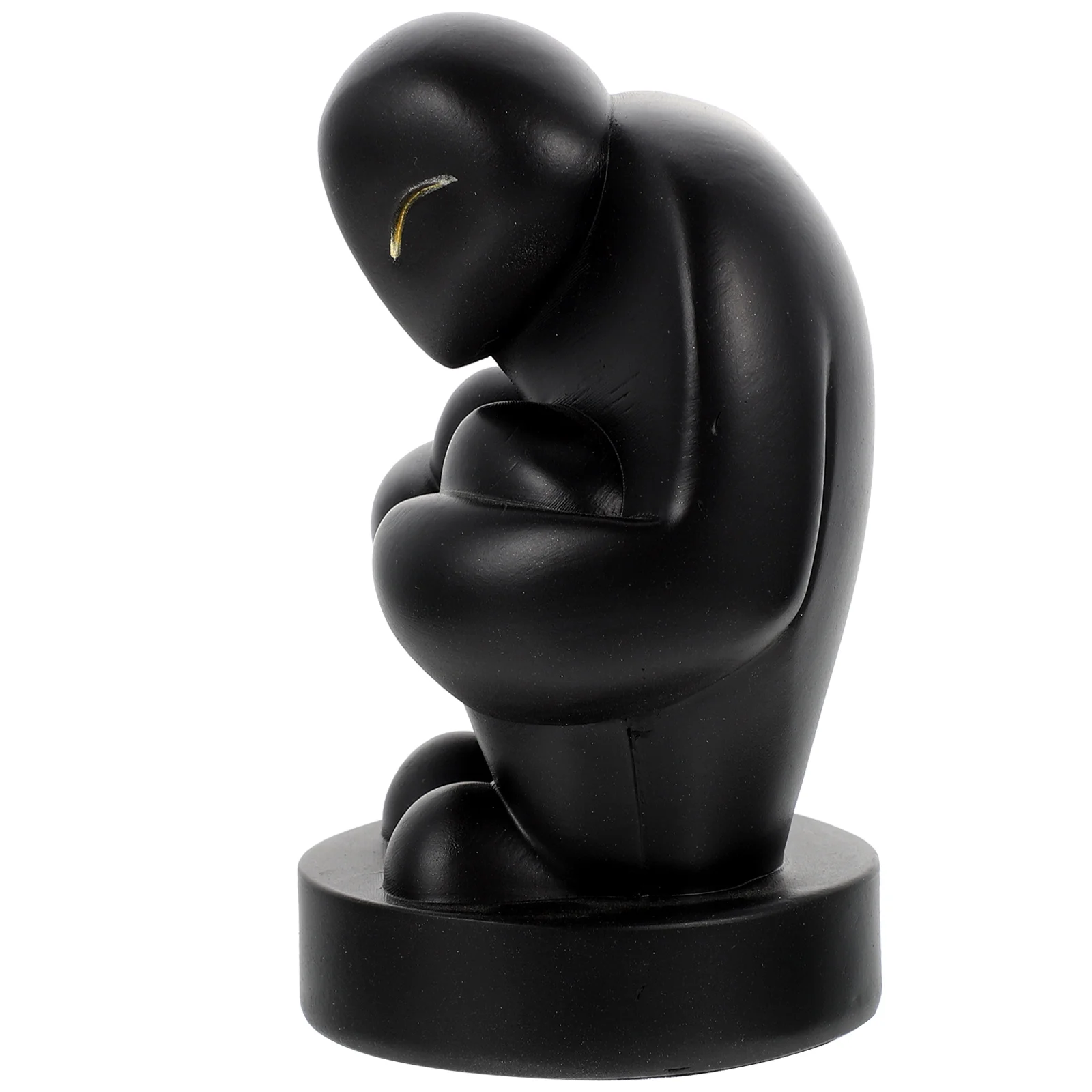 

Abstract Artistic Living Room Silent Man Statue Thinker Statue Abstract Thinker Statue Desktop Resin Craft