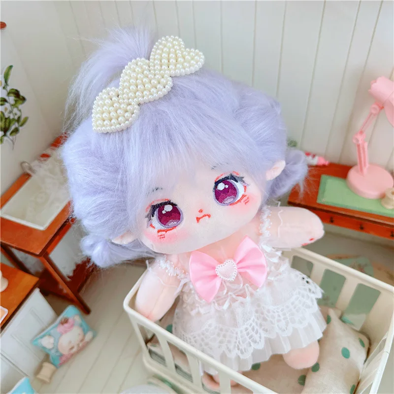 

20cm Cotton Doll w/skeleton Idol Star Dolls Cute Stuffed Plush Toys Cotton Baby Doll Plushies Toys Fans Collection