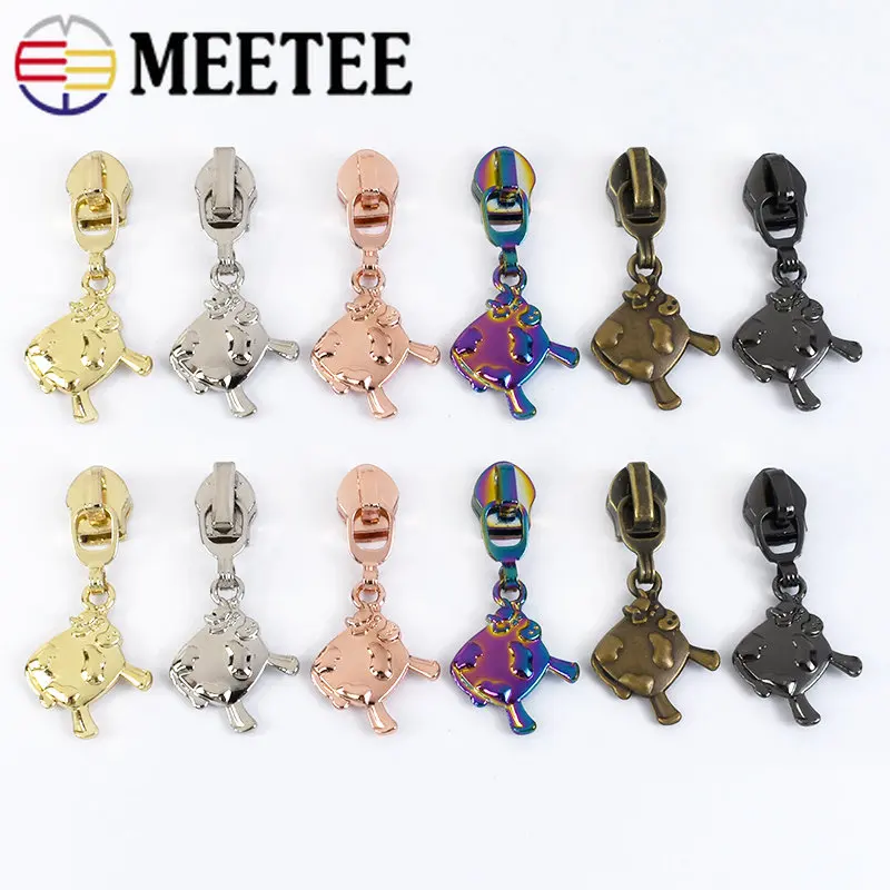 

5/10/20Pcs 5# Zipper Sliders For Nylon Zippers Garment Zips Heads Zip Repair Kits DIY Sewing Replacement Hardware Accessories