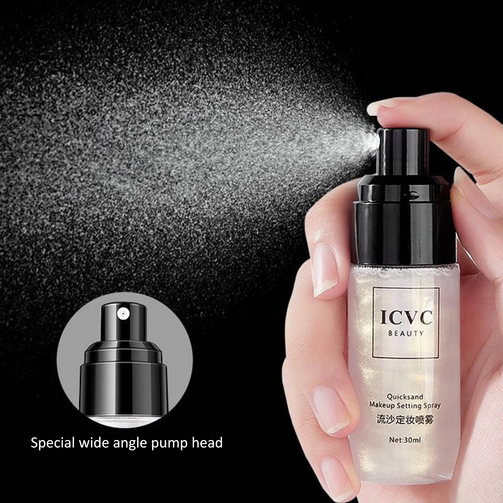 

Makeup Setting Spray Moisturizing Long Lasting Foundation Fixer make Up SprayMatte Finishing Setting Spray Skin Cosmetic 30ml