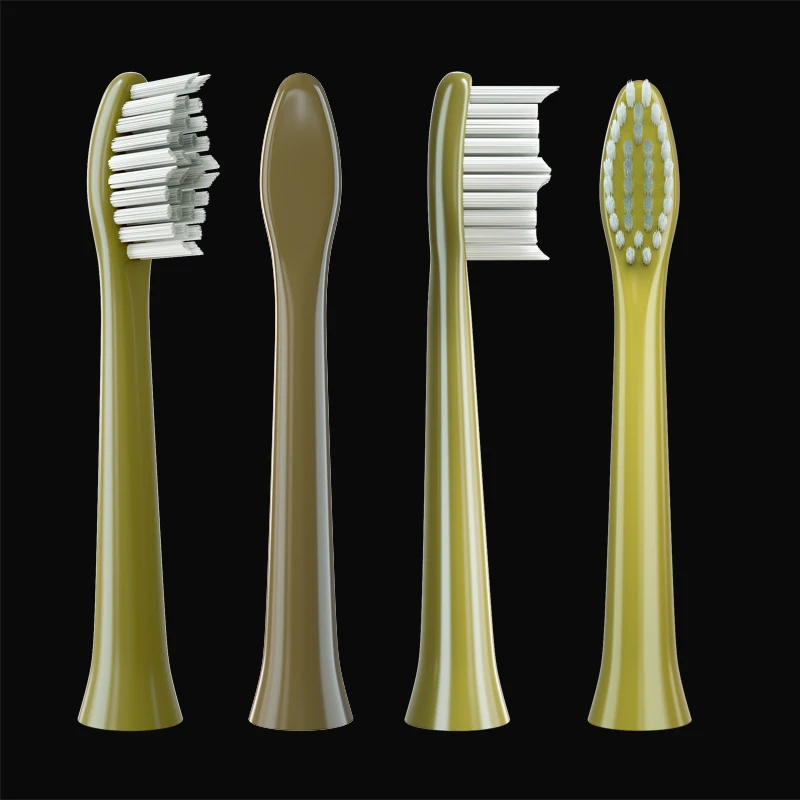 

Sonic Electric ToothBrush For ROAMAN T10/T10S/T3/T5 10Pcs/Set Avocado Green Brush Heads Clean Whiten DuPont Smart Brush Head