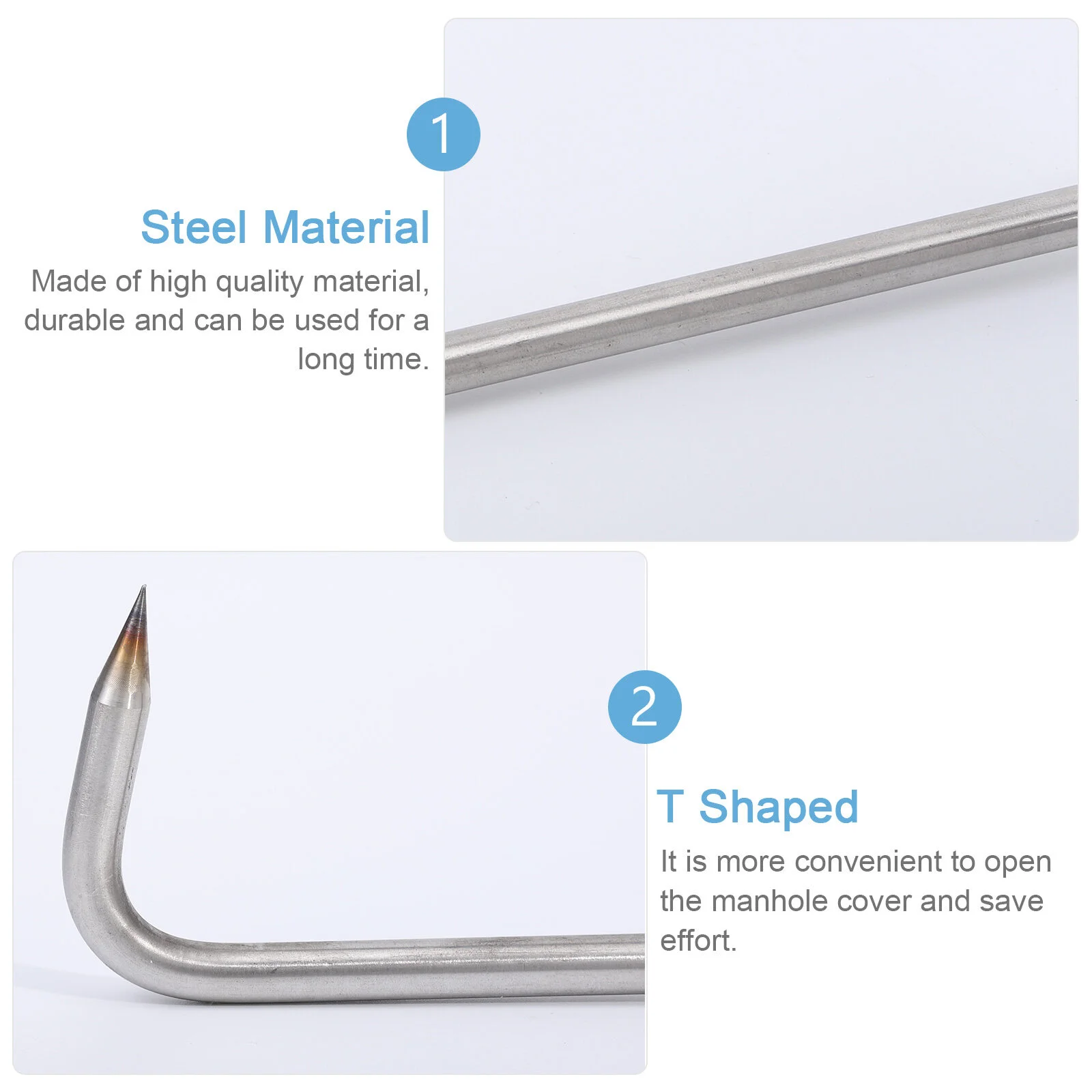 

Hooks For Heavy Duty Trampoline For Pegboards T Manhole Meat Steel Stainless Shaped Handle Drain Lifter Butcher Tool Pull Door