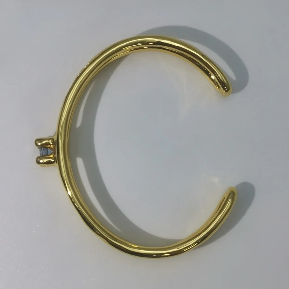 Роскошный 2024 новый испанский браслет UNOde ослепительный двухслойный с синими