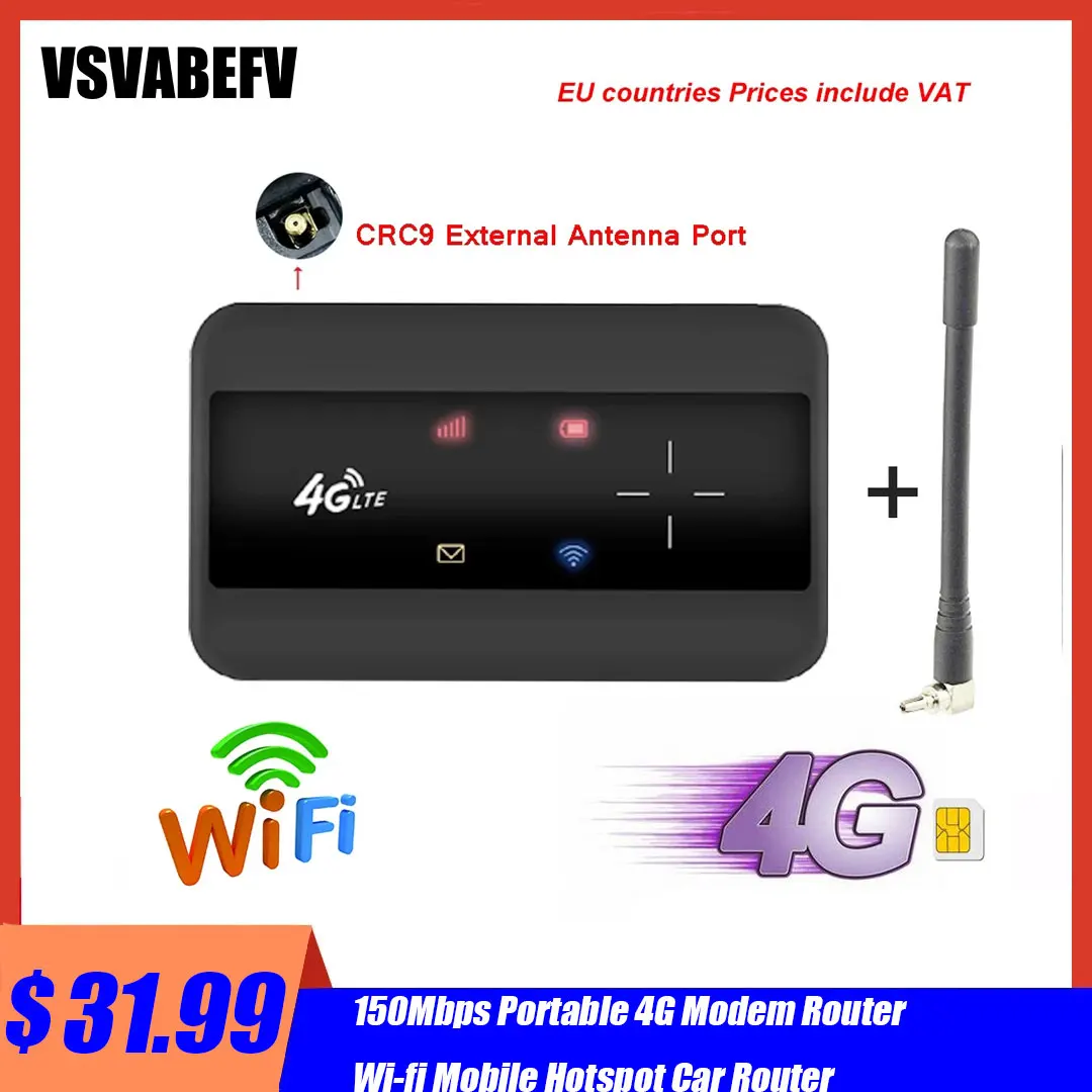 150Mbps Портативный 4G модемный