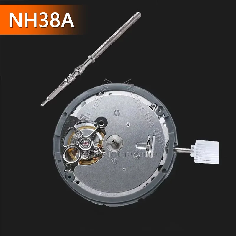 Новый японский механизм nh38 nh38a стандарт NH3 24 камня импортные часы автоматический