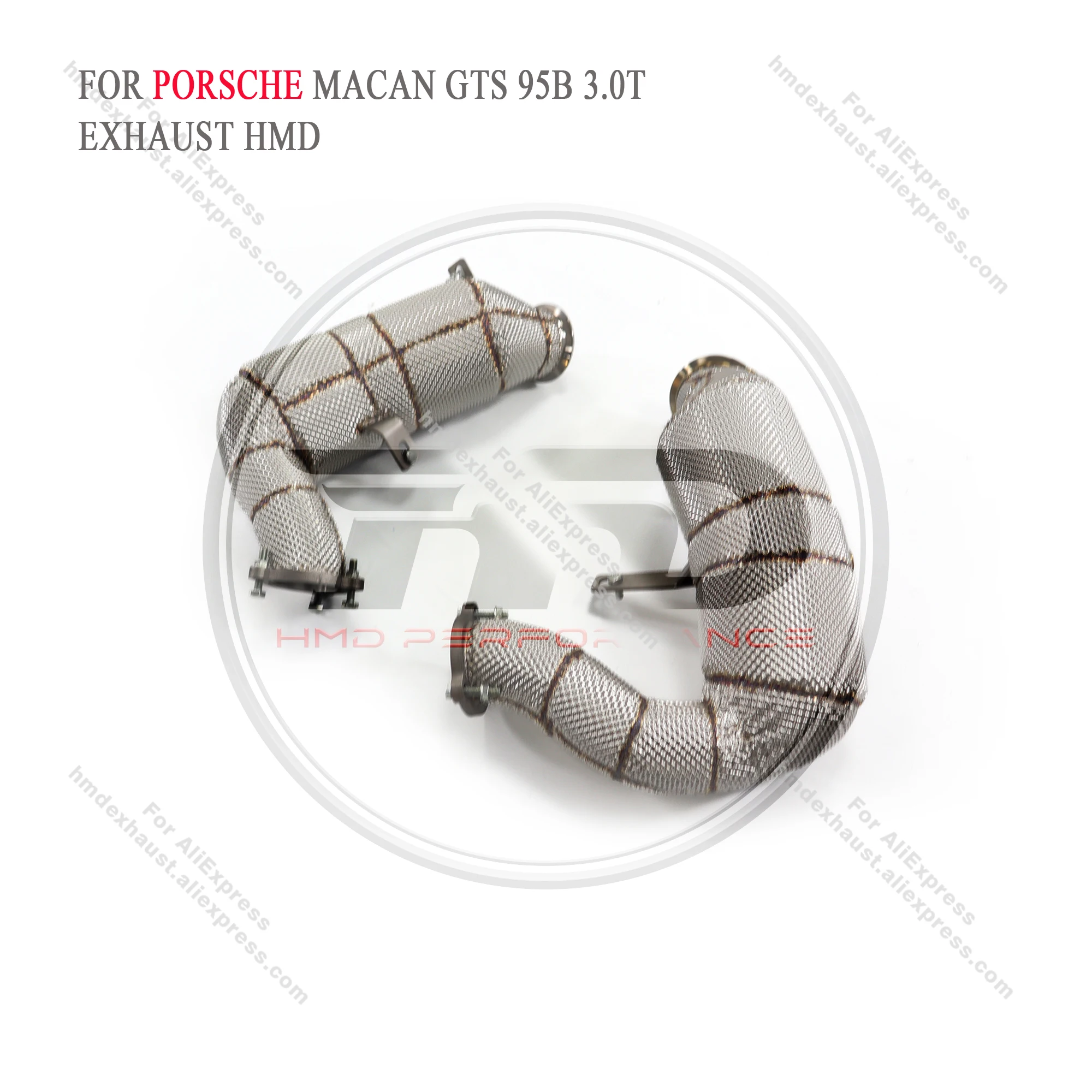 HMD выхлопная система с высоким потоком для выпускной трубы Porsche macan GTS 95B 3 0 T